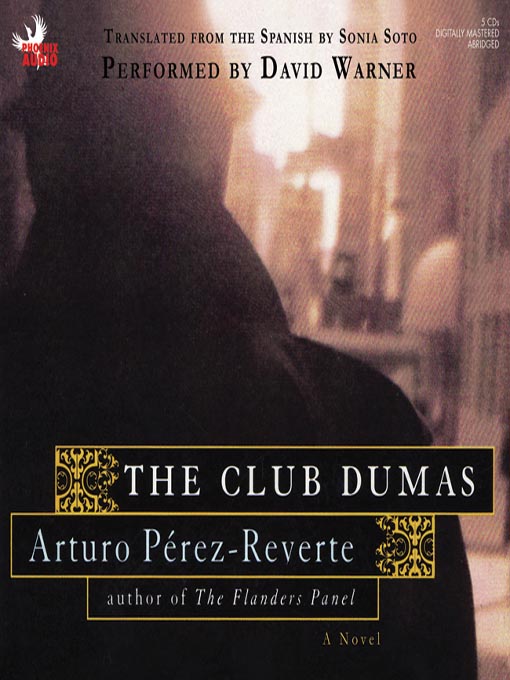 Title details for The Club Dumas by Arturo Perez-Reverte - Available